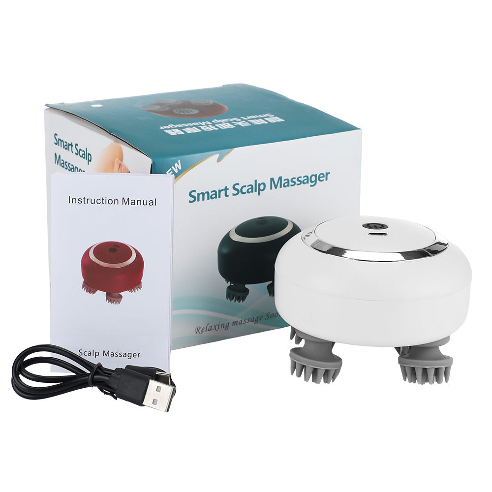 Rechargeable Models 3-speed Infrared Relaxation Scalp Head Massager